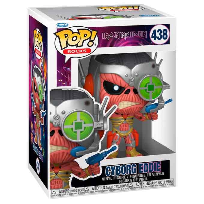 Figura Pop Iron Maiden Cyborg Eddie