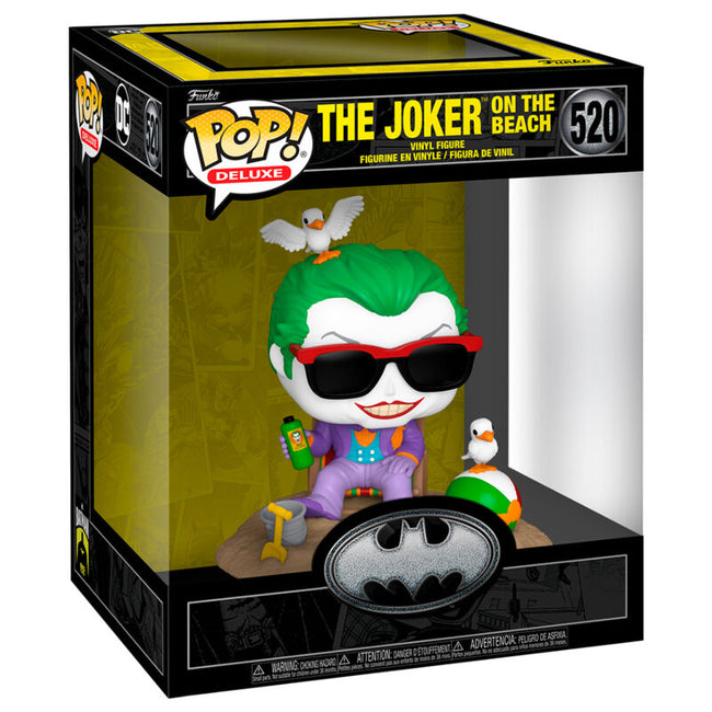 Figura Pop Deluxe Dc Comics Joker On The Beach Hover Image