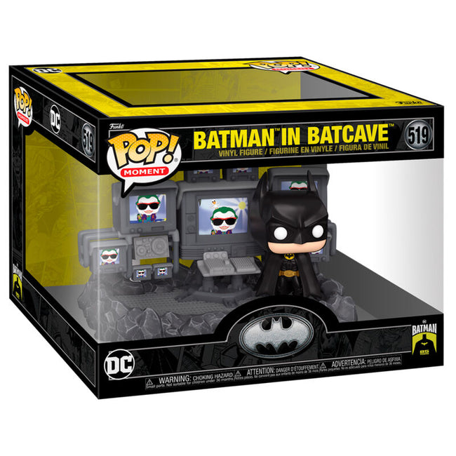 Figura Pop Moments Dc Comics Batman In Batcave Hover Image
