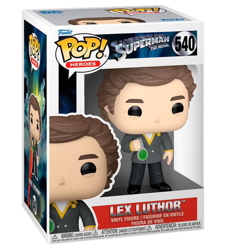 Figura Pop Dc Comics Superman The Movie Lex Luthor 1979