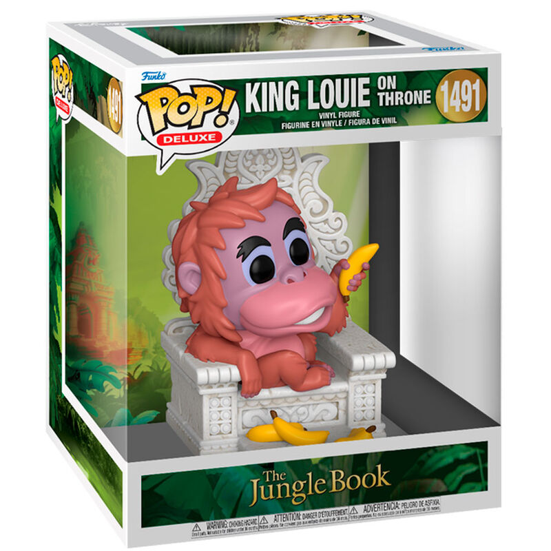 Figura Pop Deluxe Disney El Libro De La Selva King Louie