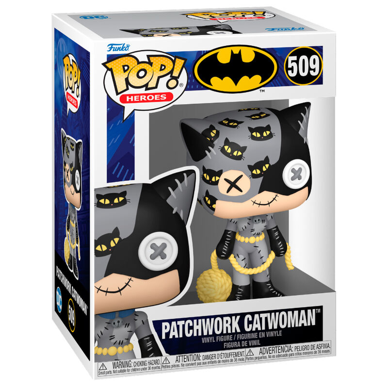Figura Pop Dc Comics Patchwork Catwoman