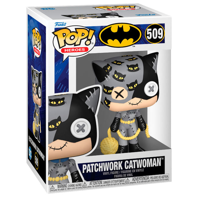 Figura Pop Dc Comics Patchwork Catwoman Hover Image
