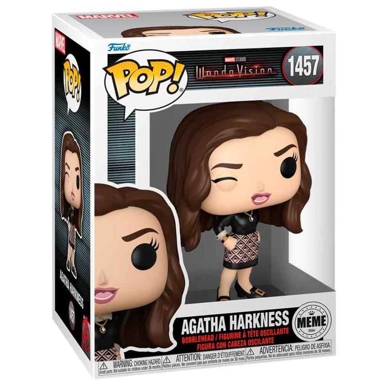Figura Pop Meme Marvel Wanda Vision Agatha Harkness Agatha H