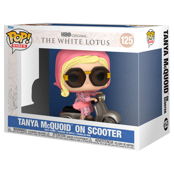 Figura Pop Rides The White Lotus Tanya Mcquoid On Scooter