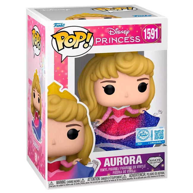 Figura Pop Disney La Bella Durmiente Aurora Exclusive Hover Image