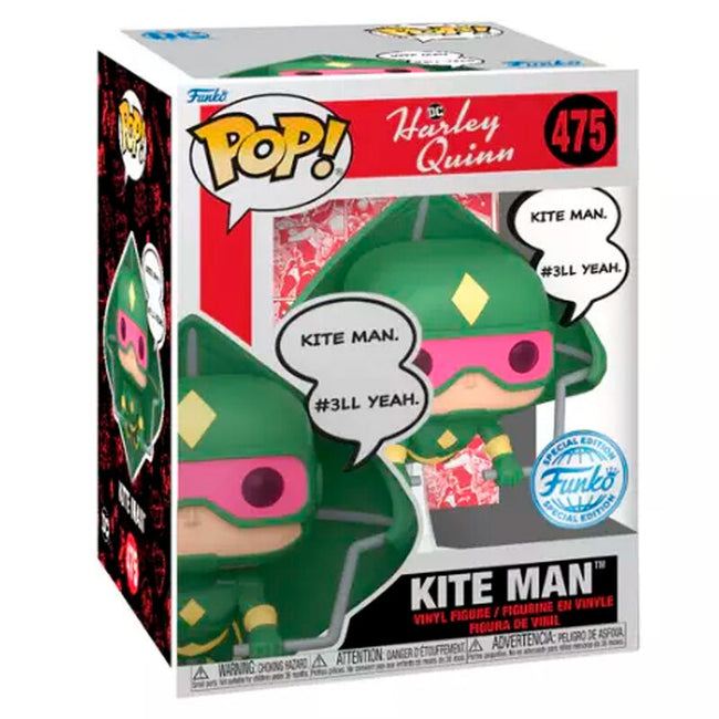 Figura Pop Deluxe Dc Comics Harley Quinn Kite Man Exclusive Hover Image