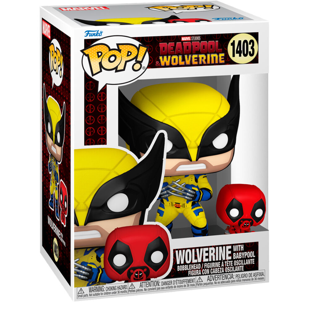 Figura Pop Marvel Deadpool & Wolverine - Wolverine With
