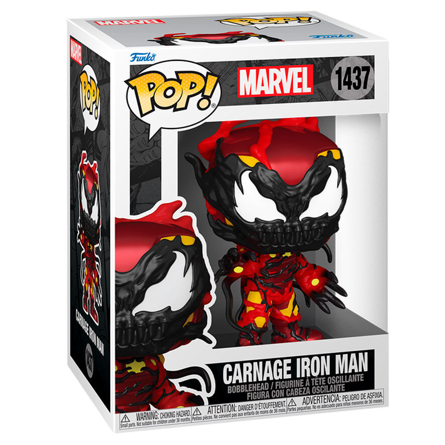 Figura Pop Marvel Carnage Iron Man
