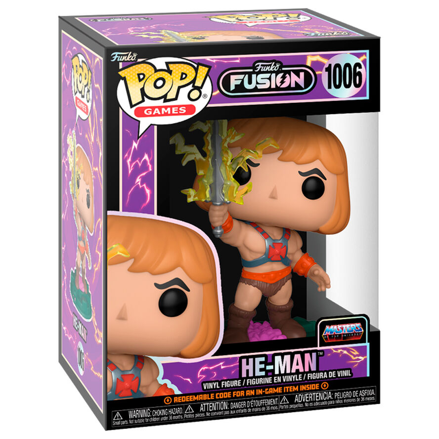 Figura Pop Funko Fusion Masters Of The Universe He-Man