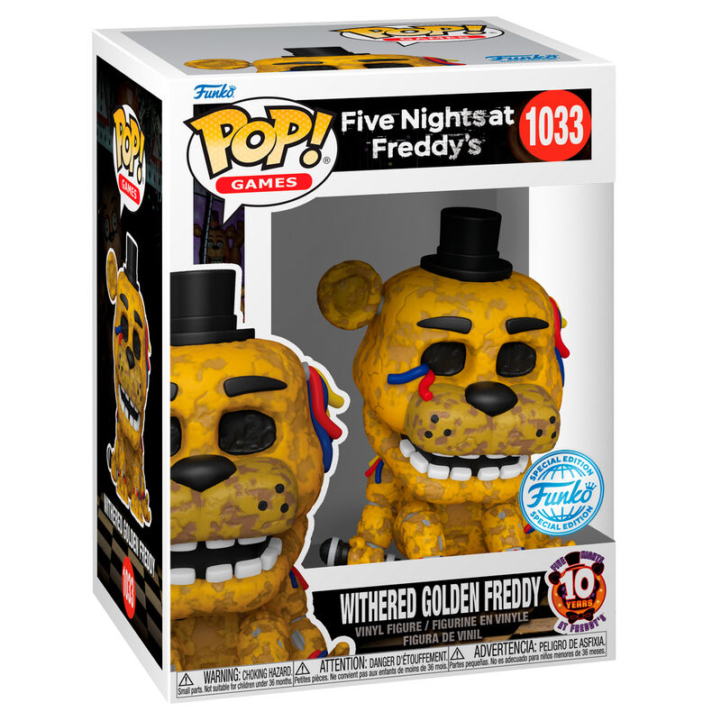 FIVE NIGHT AT FREDDY'S - POP WITHERED GOLDEN FREDDY **EDICI