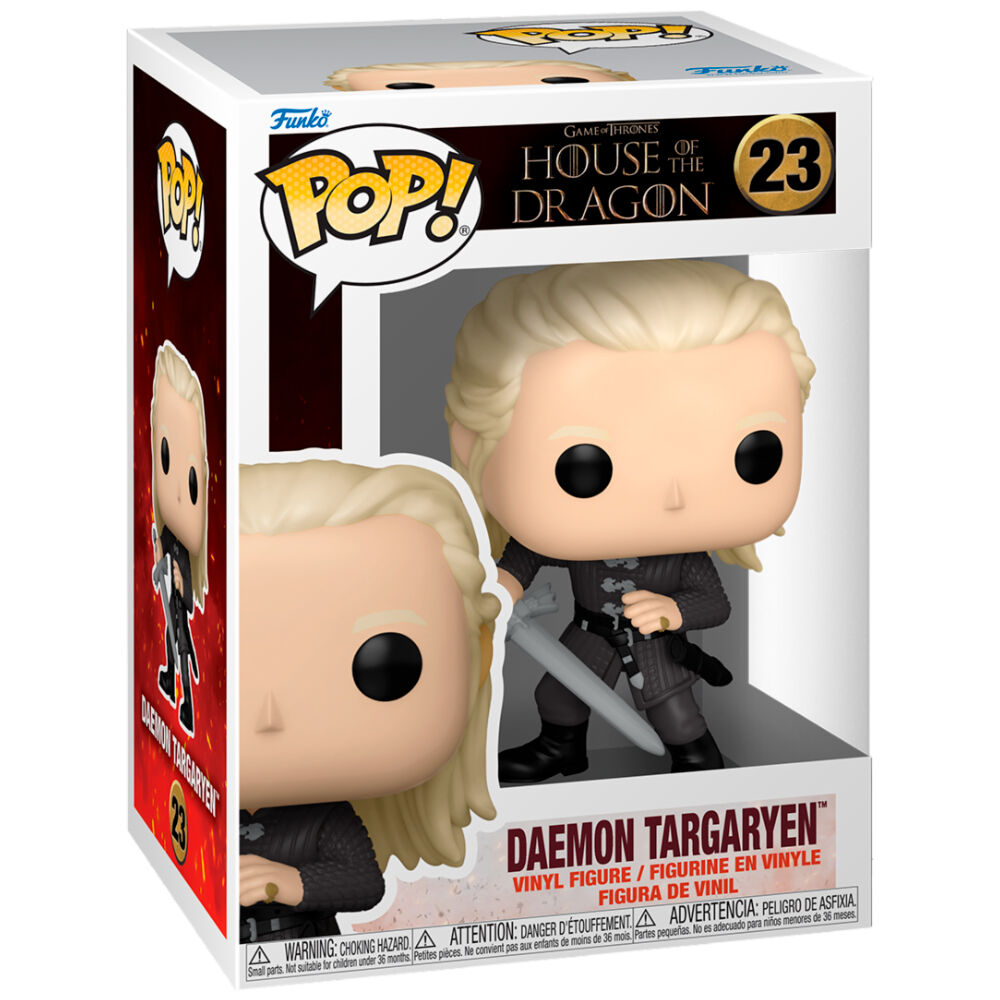 Figura Pop La Casa Del Dragon Daemon Targaryen