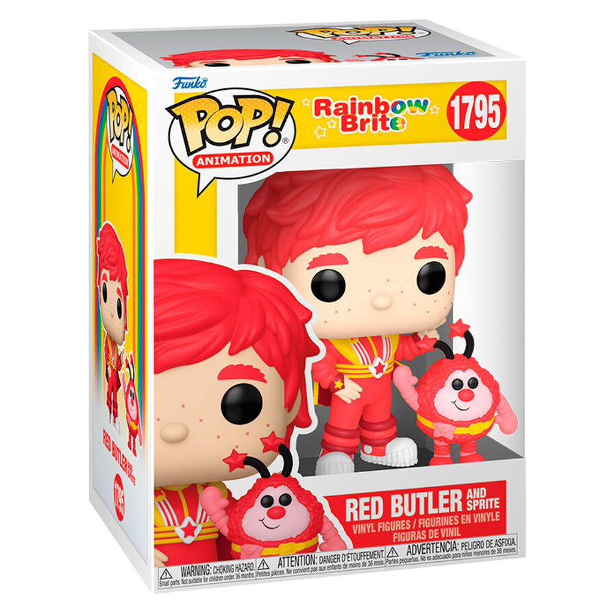 Figura Pop La Tierra Del Arcoiris Red Butler And Sprite