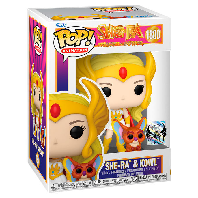 Figura Pop She-Ra Princesa Del Poder She-Ra & Kowl