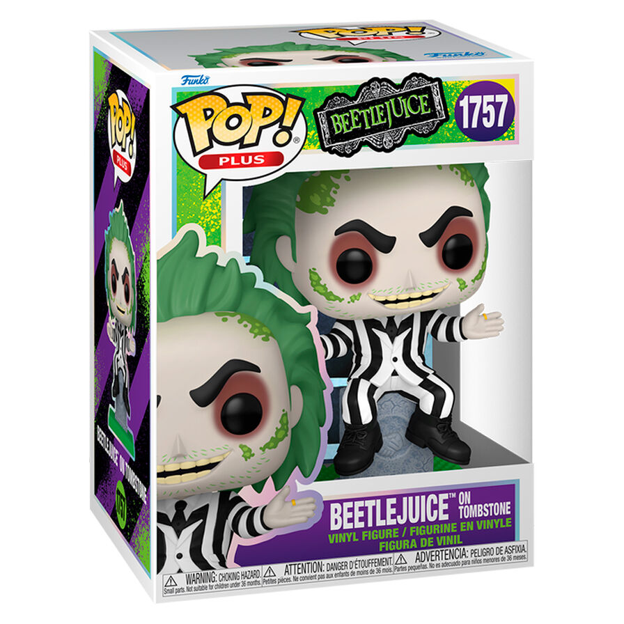 Figura Pop Beetlejuice - Beetlejuice On Tombstone