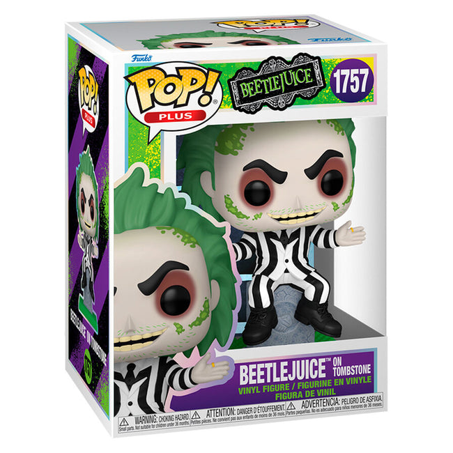 Figura Pop Beetlejuice - Beetlejuice On Tombstone Hover Image