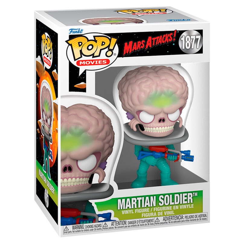 Figura Pop Mars Attacks Martian Soldier