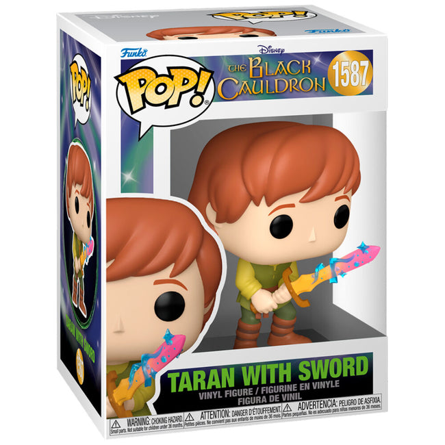Figura Pop Disney El Caldero Negro Taran With Sword Hover Image