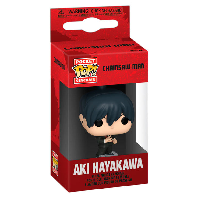 Llavero Pocket Pop Chainsaw Man Aki Hayakawa Hover Image