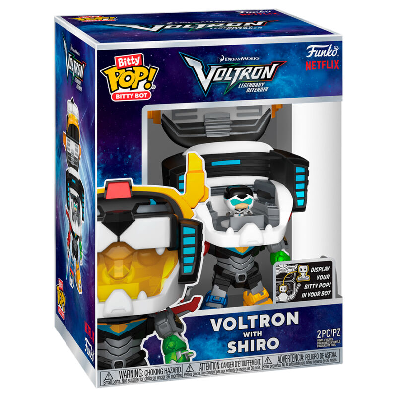 Figura Bitty Bots Voltron - Voltron With Siro