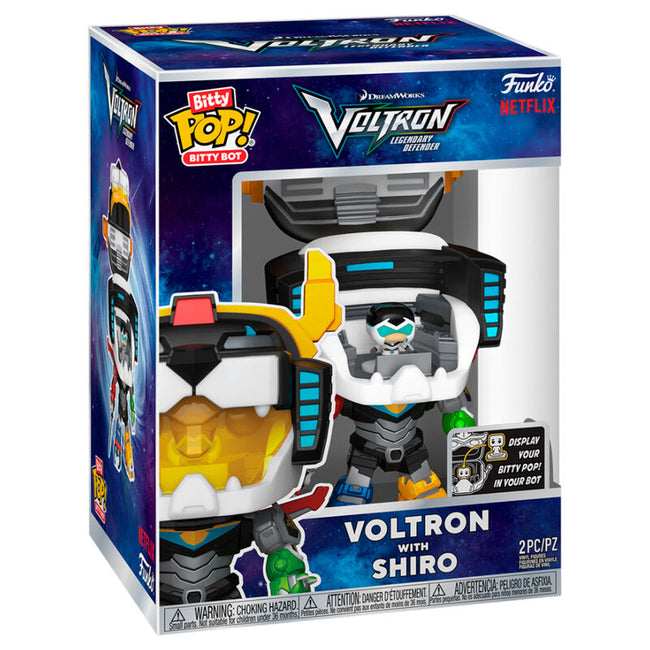 Figura Bitty Bots Voltron - Voltron With Siro Hover Image