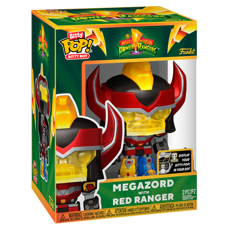 Figura Bitty Bots Mighty Morphin Power Rangers Megazord With