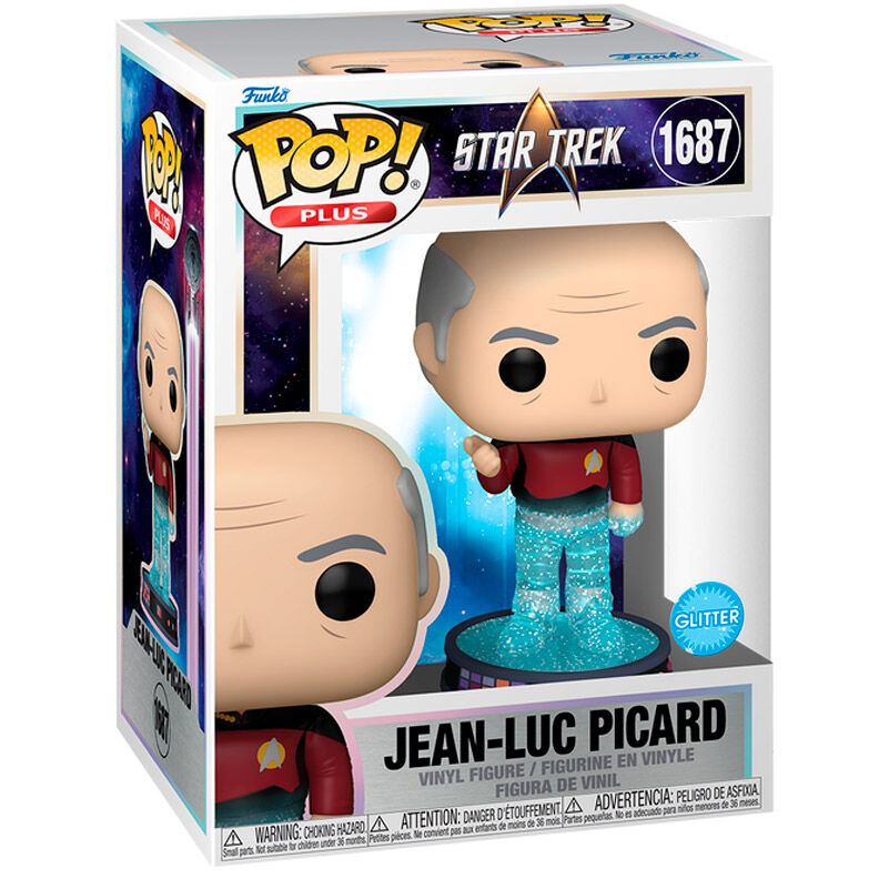Figura Pop Plus Star Trek Jean-Luc Picard