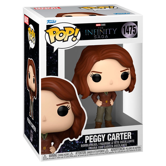 Figura Pop Marvel Infinity Saga Peggy Carter