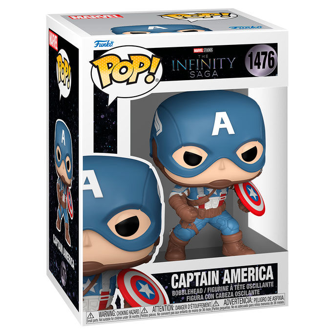 Figura Pop Marvel Infinity Saga Capitan America