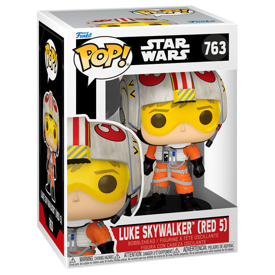 Figura Pop Star Wars Luke Skywalker Red 5