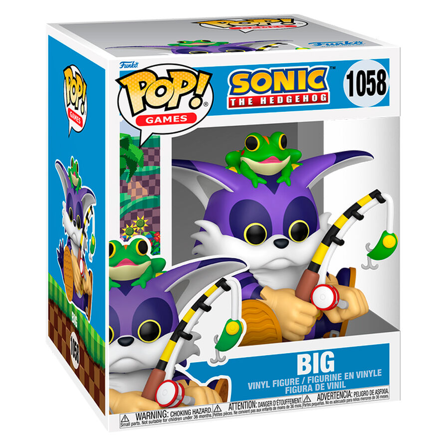 Figura Pop Super Sonic The Hedgehog Big
