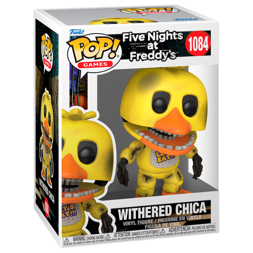 Figura Pop Five Nights At Freddy'S Withered Chica