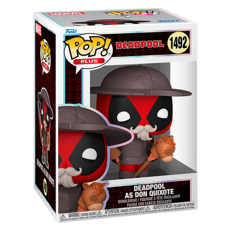 Figura Pop Plus Marvel Deadpool - Deadpool As Don Quixote