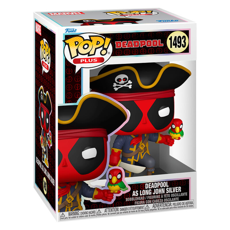 Figura Pop Plus Marvel Deadpool - Deadpool As Long John Silv