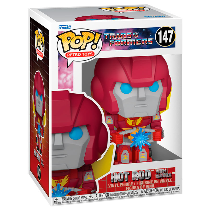 Figura Pop Transformers Hot Rod With Matrix