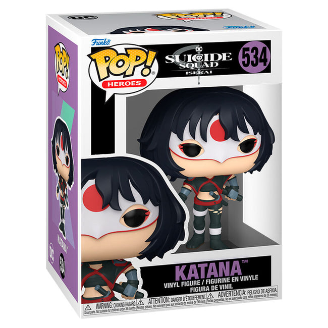 Figura Pop Dc Comics Escuadron Suicida Isekai Katana Hover Image