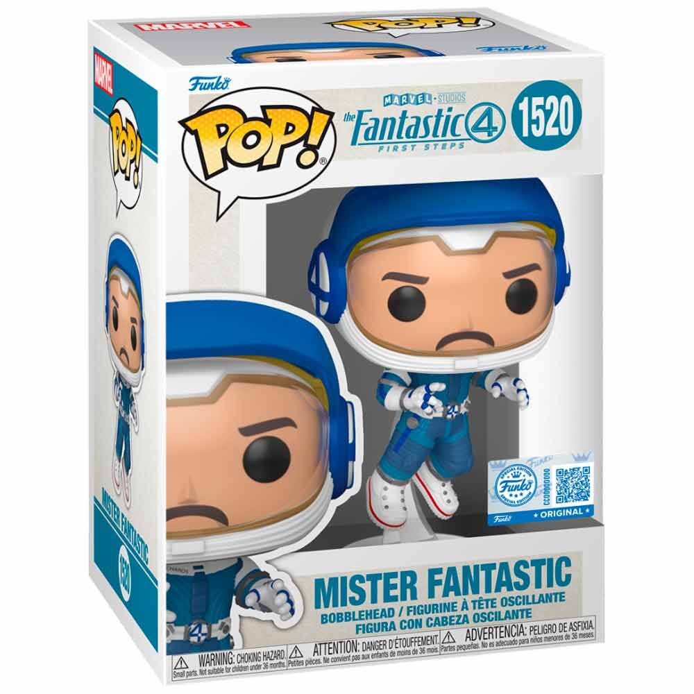 Figura Pop Marvel Los 4 Fantasticos Mister Fantastic