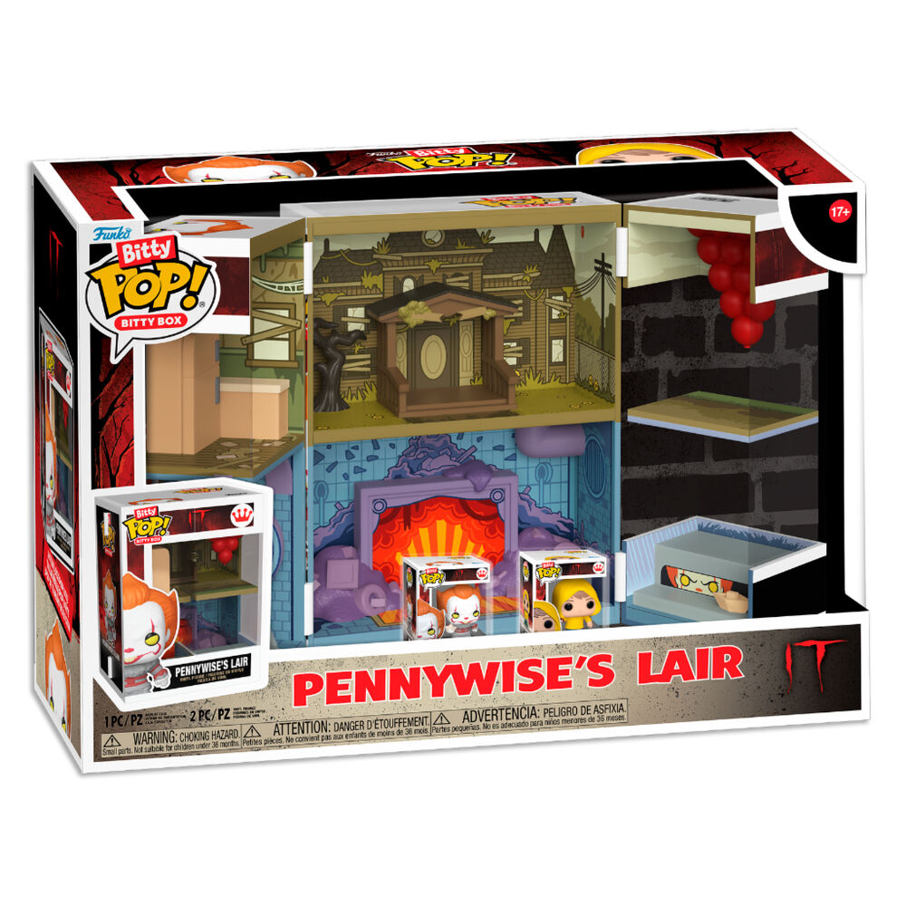 Figura Bitty Pop Boxes It Pennywise'S Lair