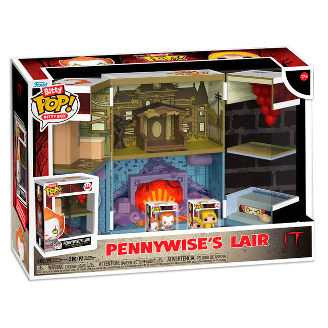 Figura Bitty Pop Boxes It Pennywise'S Lair Hover Image
