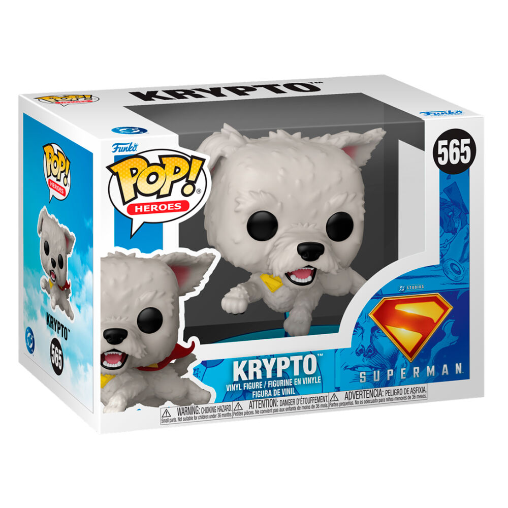 Figura Pop Dc Comics Superman Krypto