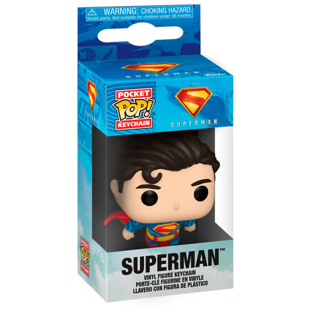 Llavero Pocket Pop Dc Comics Superman - Superman Hover Image