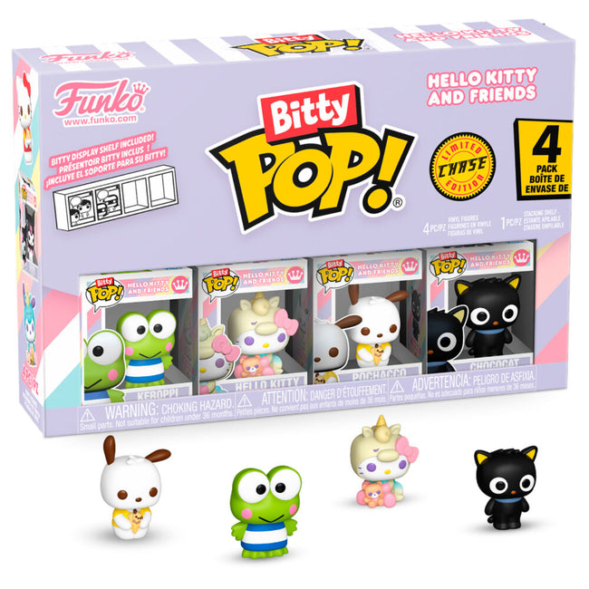 Blister 4 Figuras Bitty Pop Hello Kitty And Friends Keroppi Hover Image