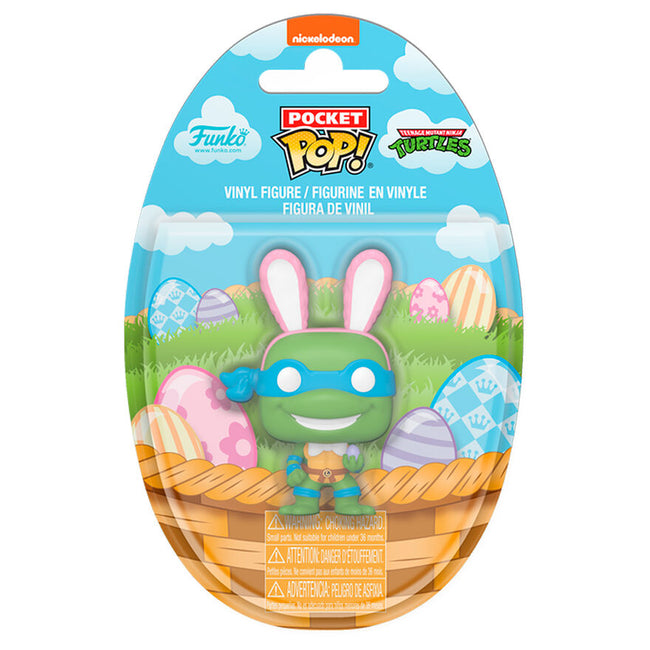 Figura Pocket Pop Tortugas Ninja Leonardo Conejo De Pascua 1 Hover Image