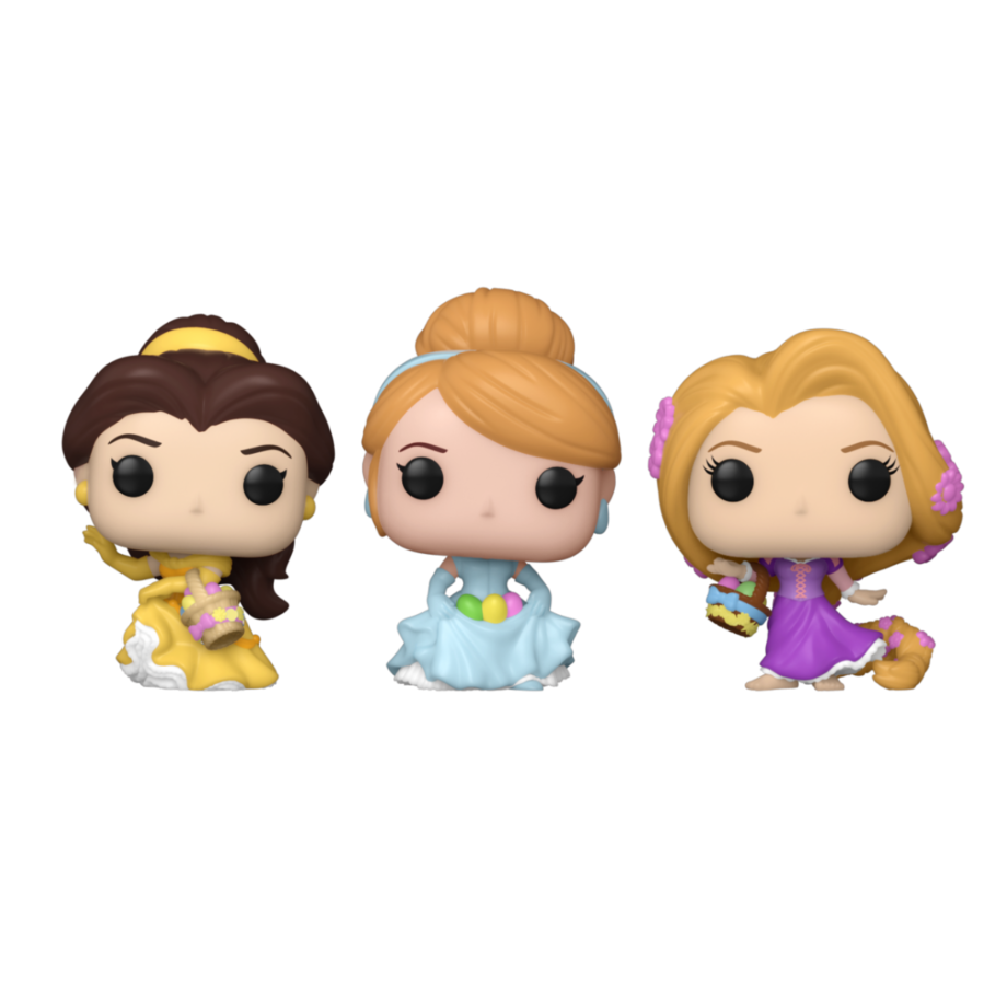 Blister 3 Figuras Pocket Pop Disney Princesas