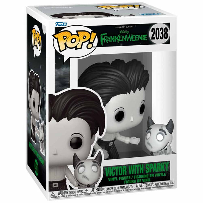 Figura Pop Disney Frankenweenie Victor With Sparky Hover Image
