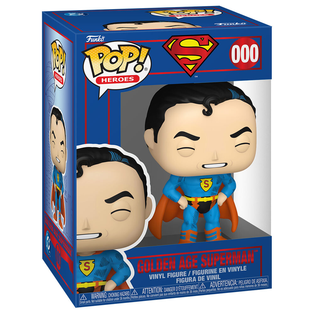 Figura Pop Dc Comics Superman Golden Age Superman