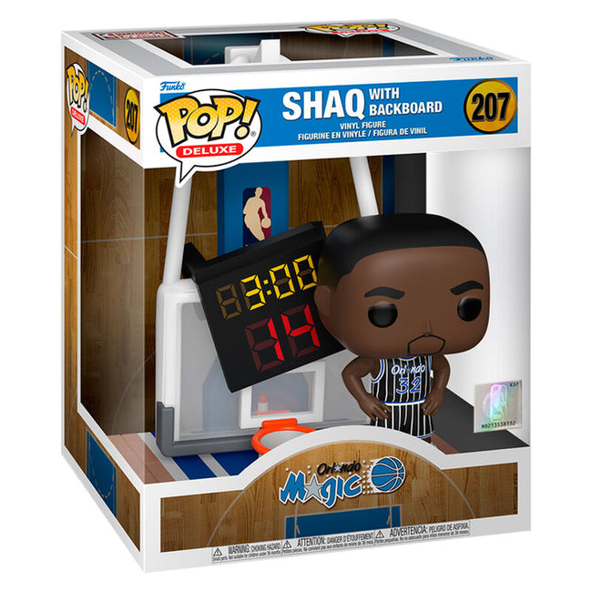 Figura Pop Deluxe Orlando Magic Shaq With Backboard Hover Image