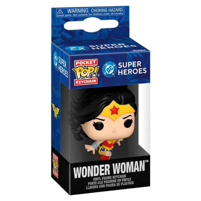Llavero Pocket Pop Dc Comics Wonder Woman Hover Image