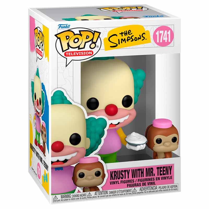 Figura Pop Los Simpsons Krusty With Mr. Teeny
