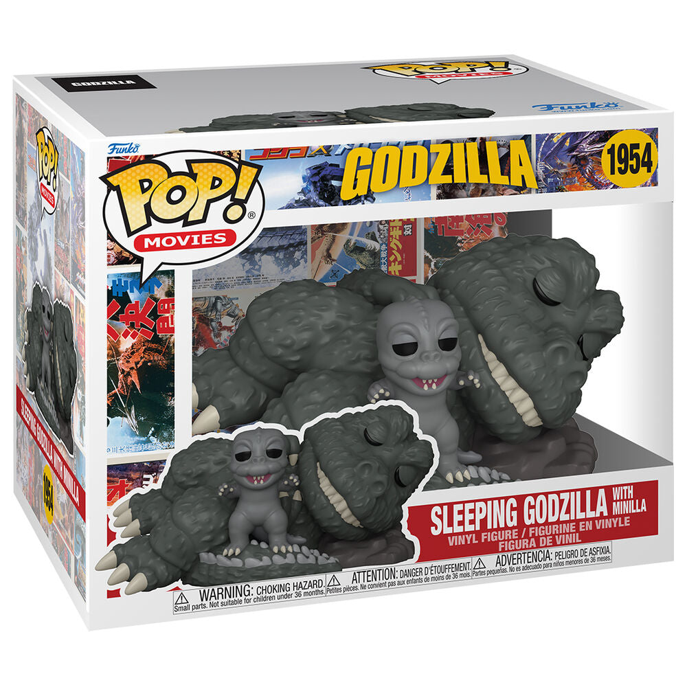 Figura Pop Super Godzilla Sleeping Godzilla With Minilla